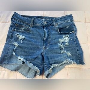 AEO High Rise Shortie Shorts size 12